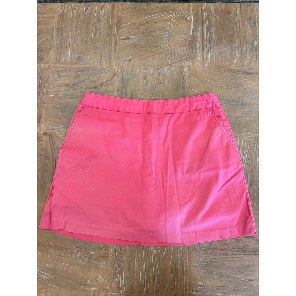 Adidas Golf Skort Womens Pink Stretch Athletic Tennis Skirt Size 8 AE7002